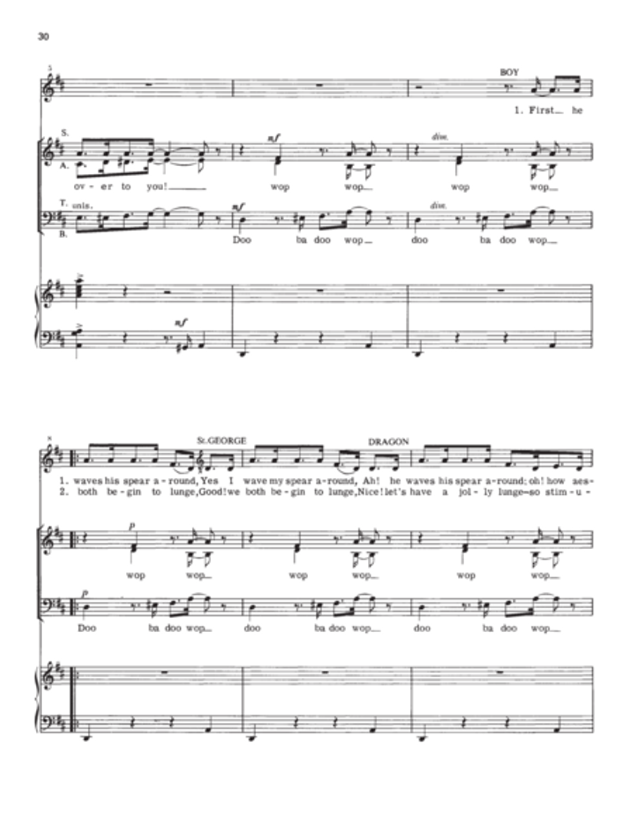 The Reluctant Dragon 4-Part scores gallery preview page 11