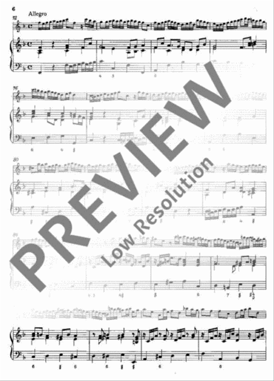 3 Sonatas Flute scores gallery preview page 7