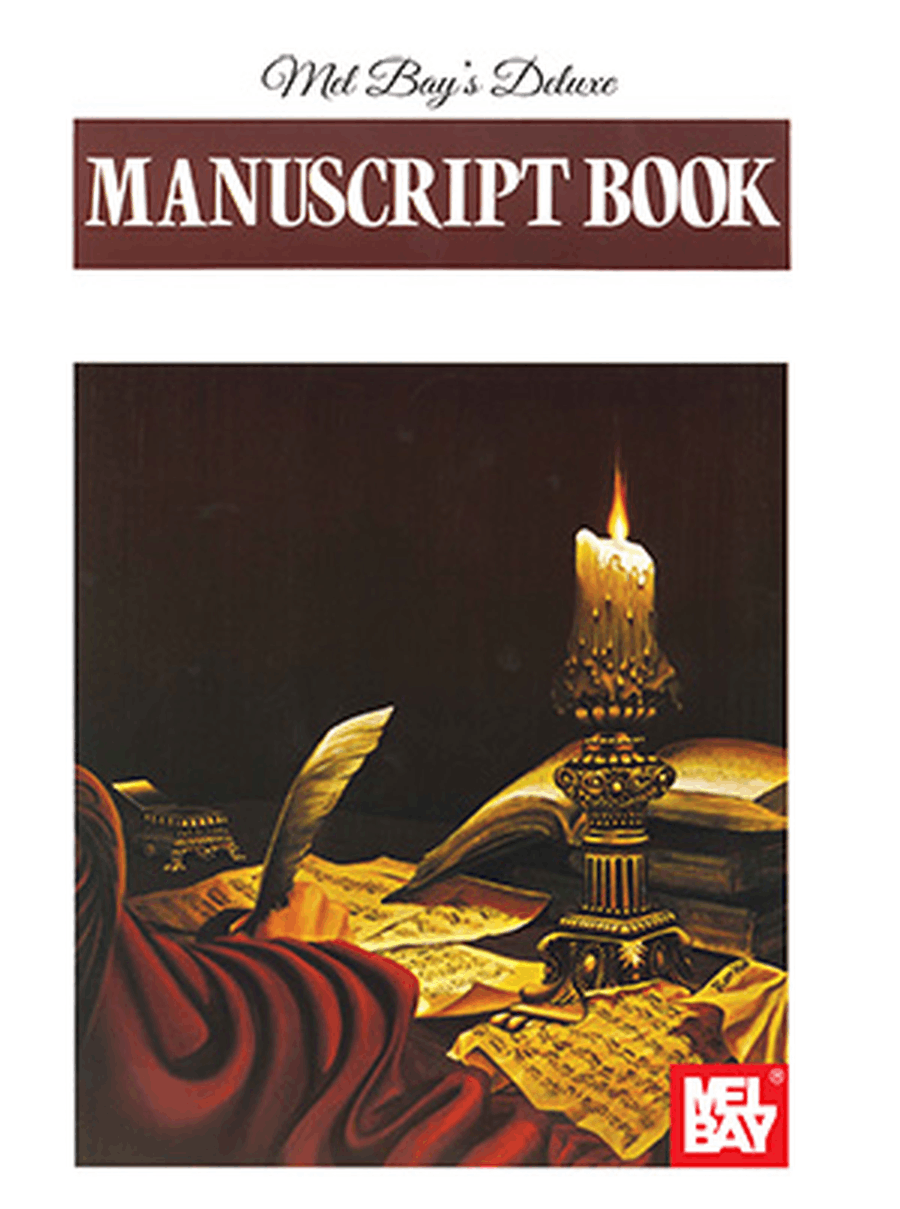 Deluxe Manuscript Book Staff Paper scores gallery preview page 1