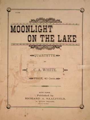 Moonlight on the Lake. Quartette