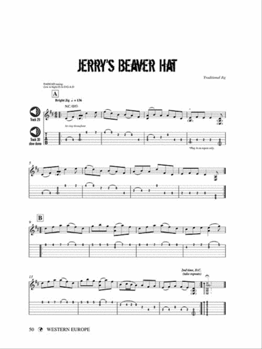 World Guitar World Guitar Guitar Tablature scores gallery preview page 6
