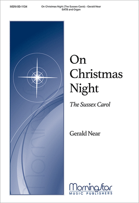 Book cover for On Christmas Night (The Sussex Carol)