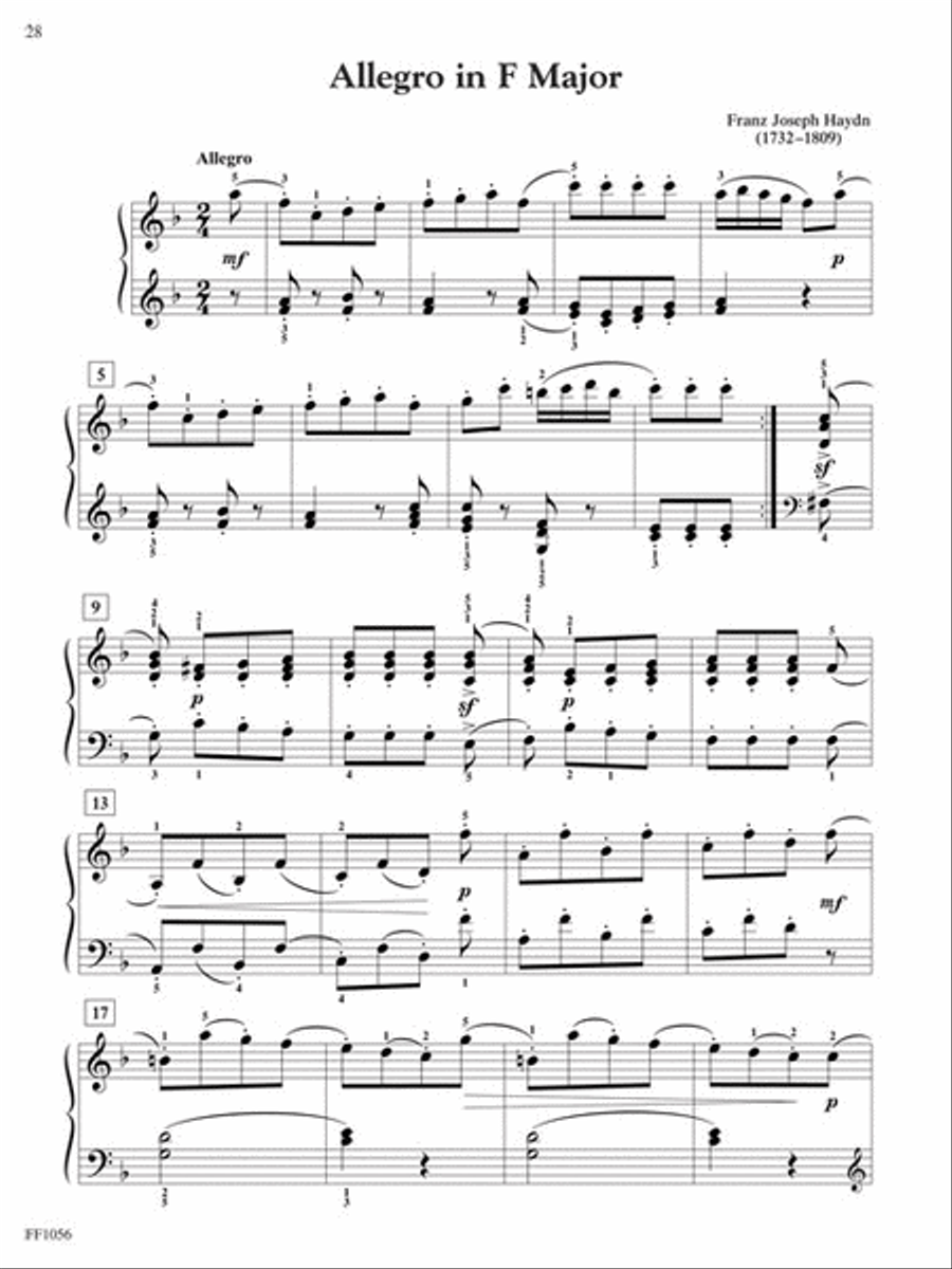 Piano Literature – Book 3: Revised Edition Piano Method scores gallery preview page 5