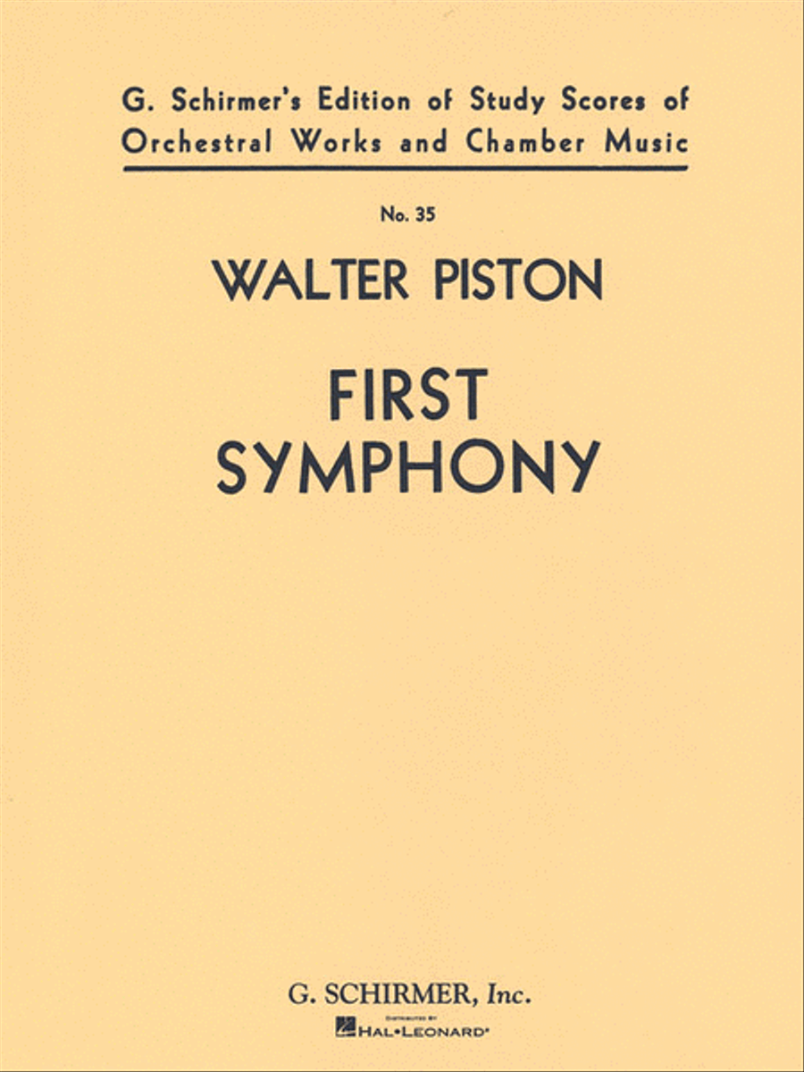 Symphony No. 1 Orchestra scores gallery preview page 1