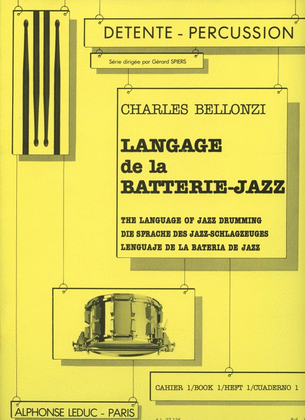 Book cover for Langage De La Batterie-jazz Vol.1 (percussion Solo)