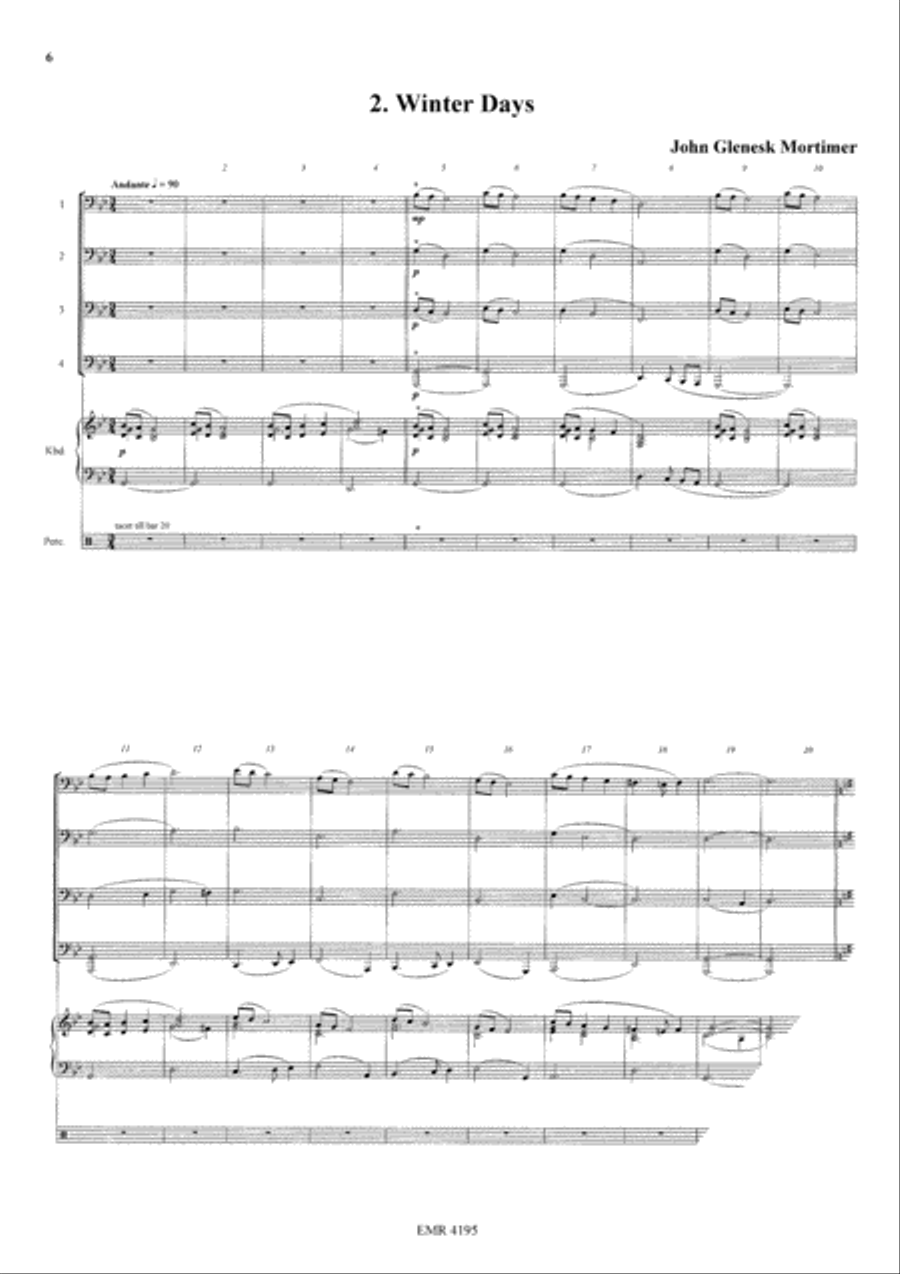 Quartets Volume 2 Euphonium Quartet scores gallery preview page 4