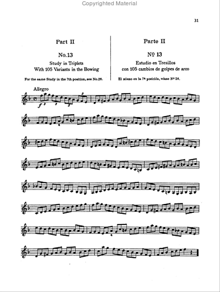 School of Bowing Technics, Op. 2, Parts 1 & 2 Violin Solo scores gallery preview page 4