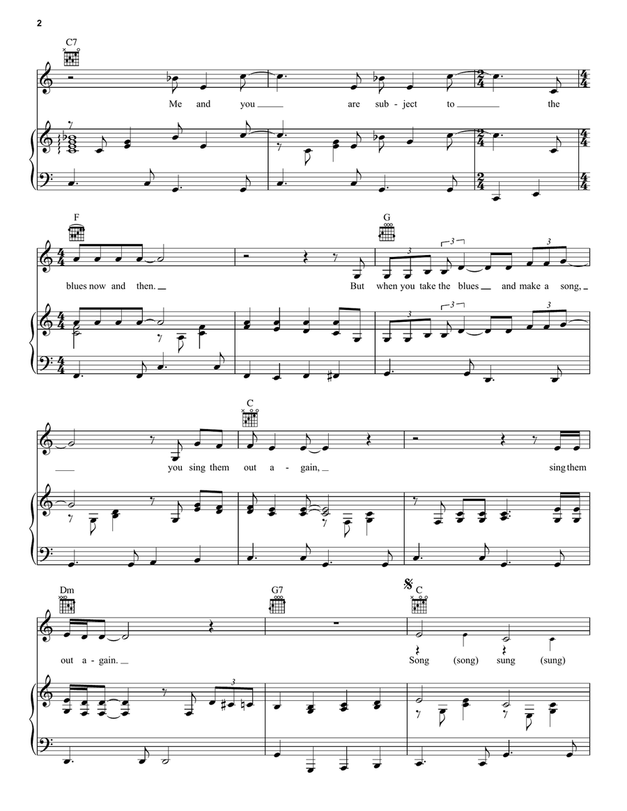 Song Sung Blue Song Sung Blue Acoustic Guitar scores gallery preview page 2
