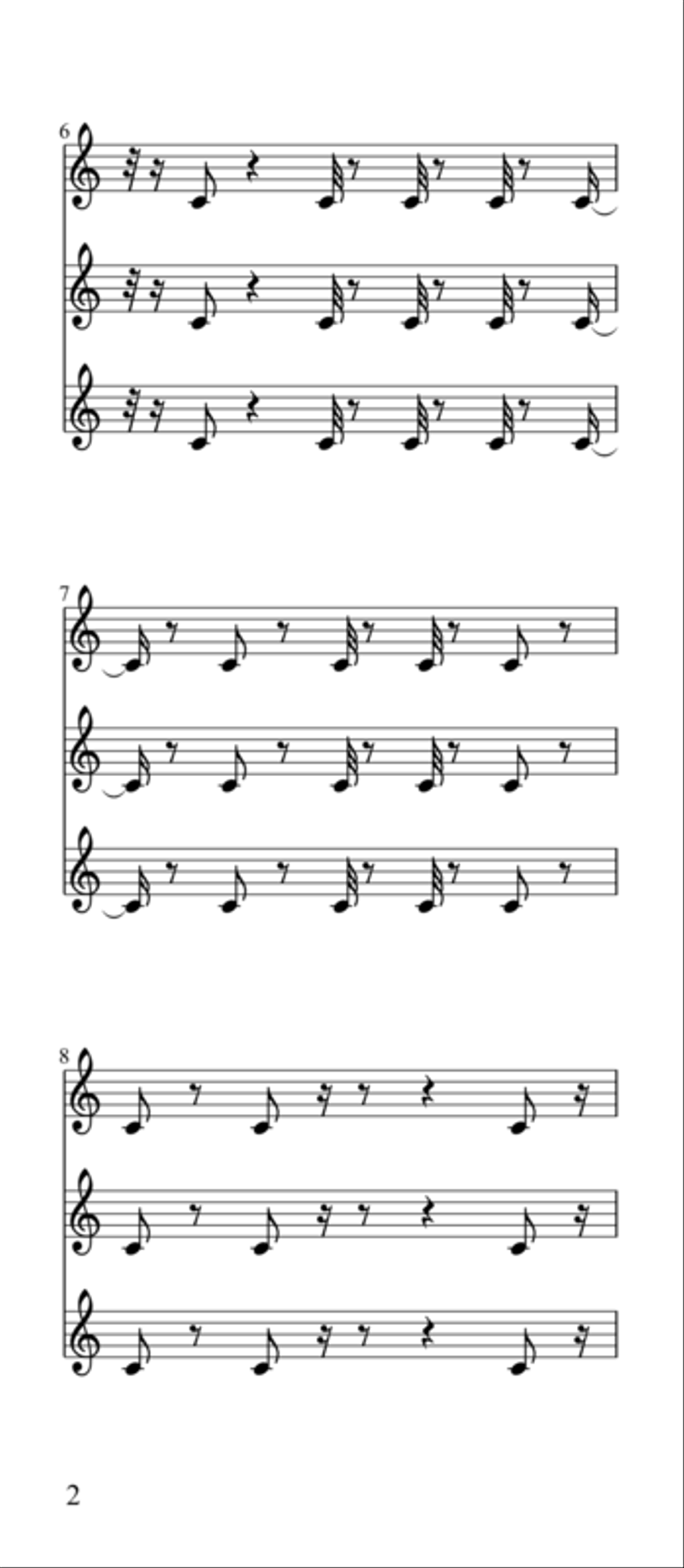 Morse Charang : 000332 Small Ensemble scores gallery preview page 6