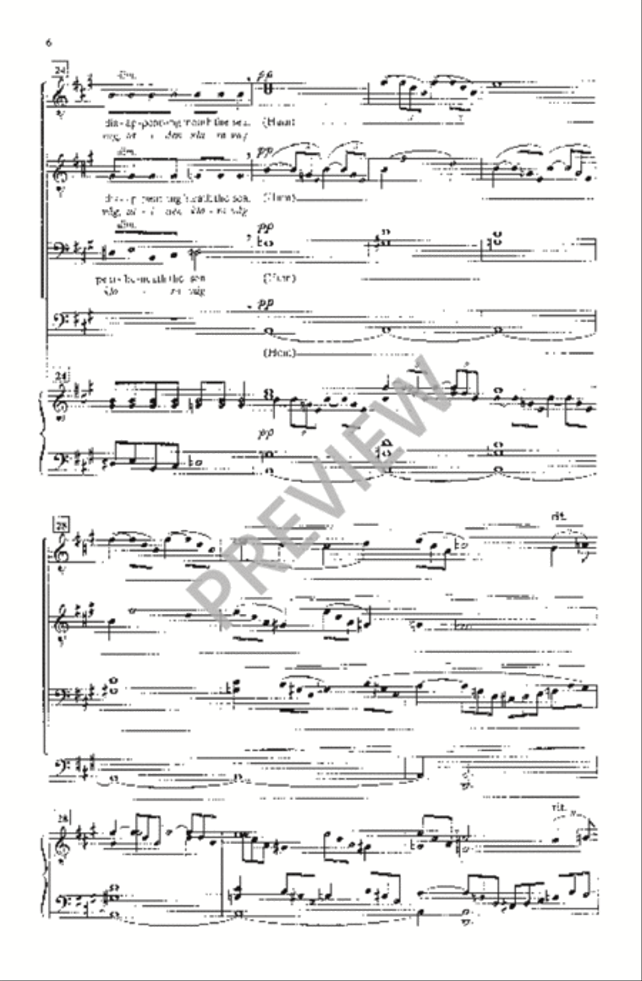 Aftonen - TTBB divisi TTBB scores gallery preview page 7
