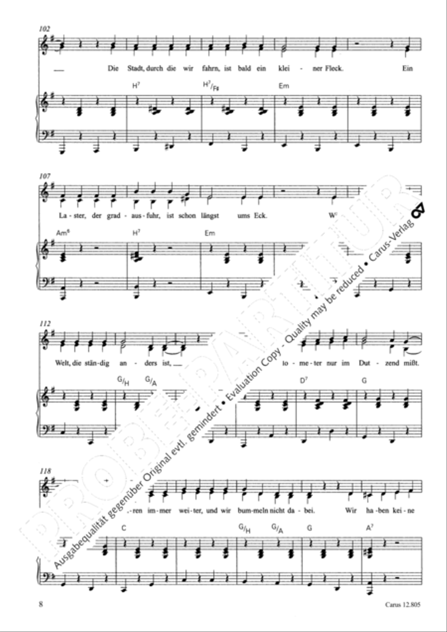Hochste Eisenbahn 3-Part scores gallery preview page 8