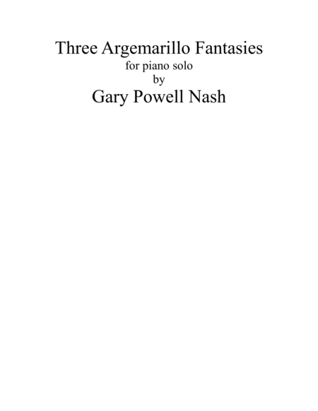 Three Argemarillo Fantasies image number null