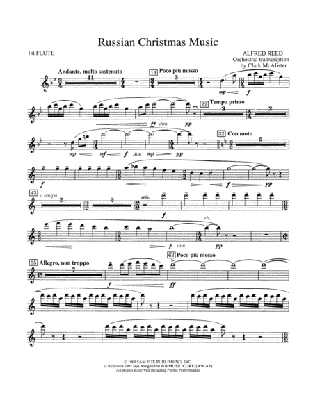 Russian Christmas Music: Flute
