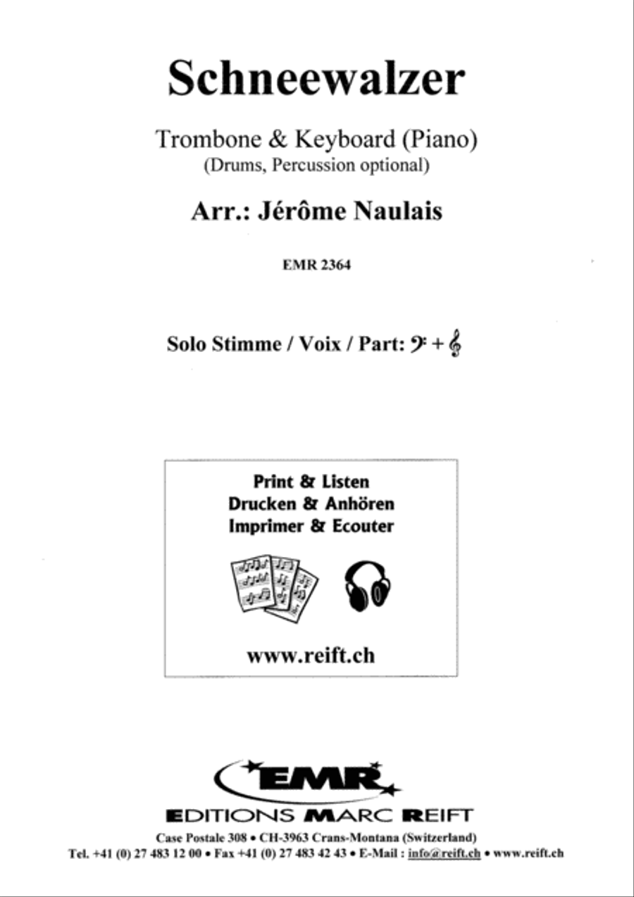Schneewalzer Schneewalzer Piano Accompaniment scores gallery preview page 2