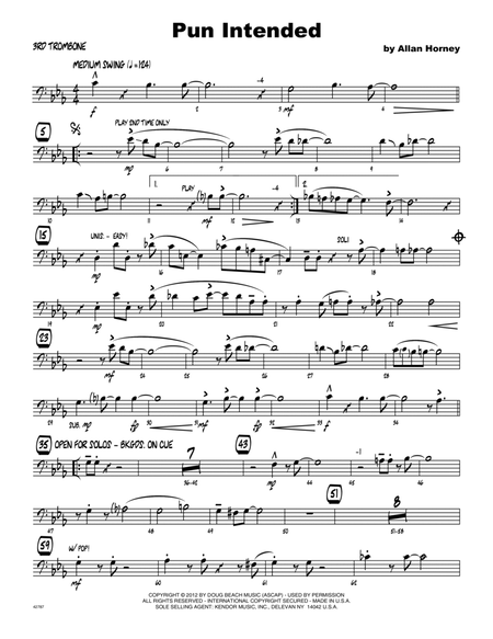 Pun Intended - Trombone 3