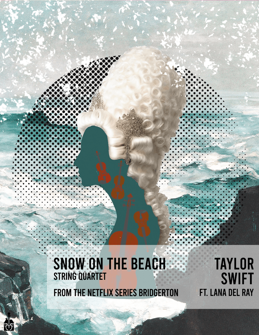 Snow On The Beach String Quartet scores gallery preview page 1