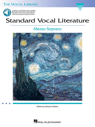 Book cover for Standard Vocal Literature – An Introduction to Repertoire