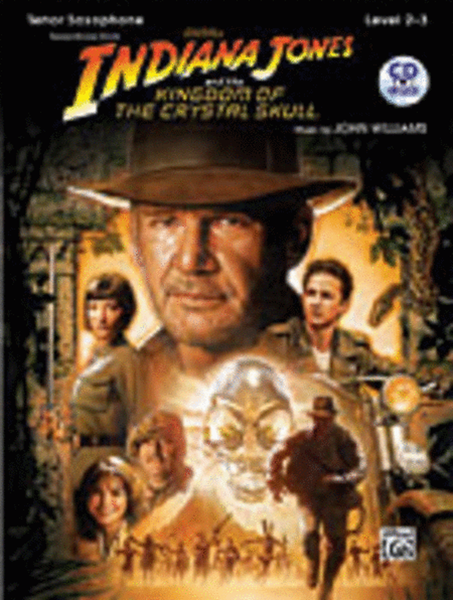 Indiana Jones Kingdom Crystal Skull Book/CD Tenor