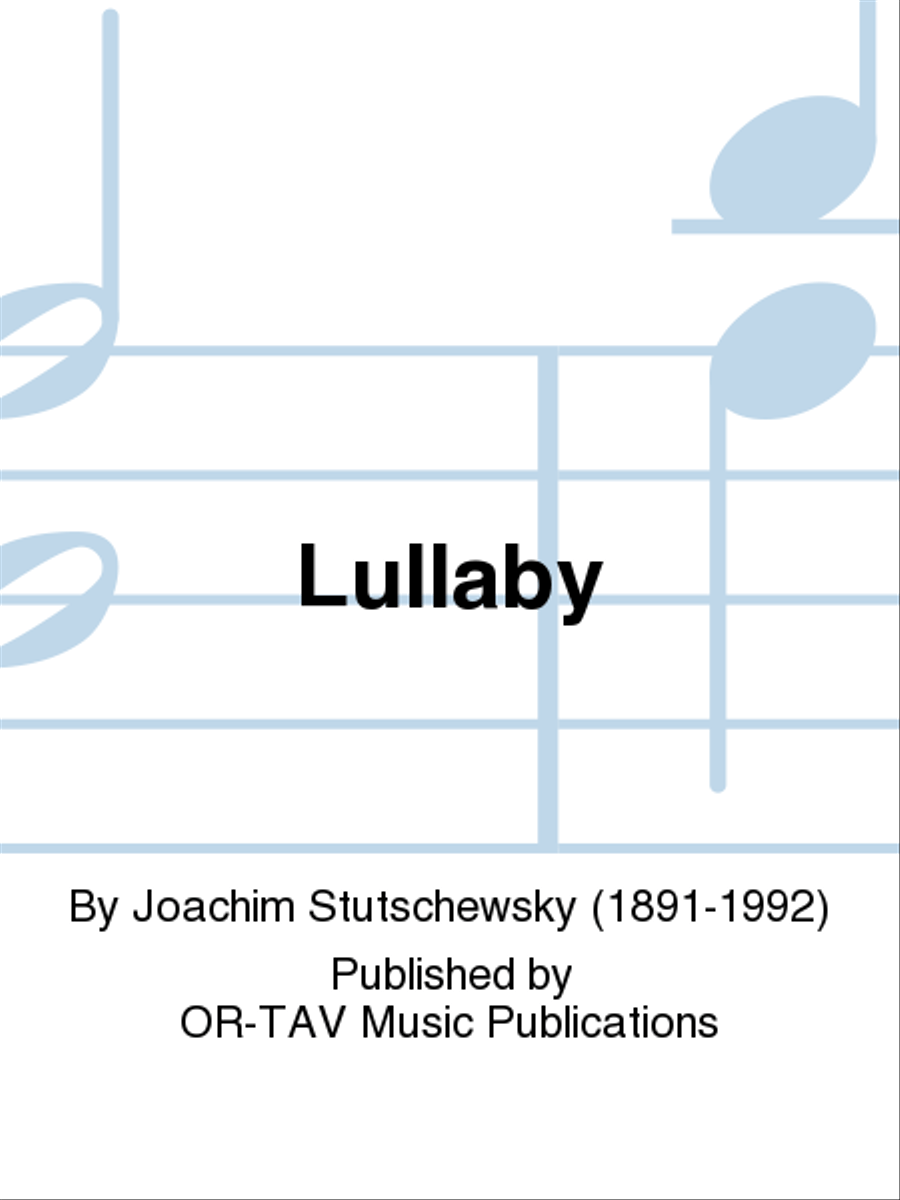 Lullaby Voice scores gallery preview page 1