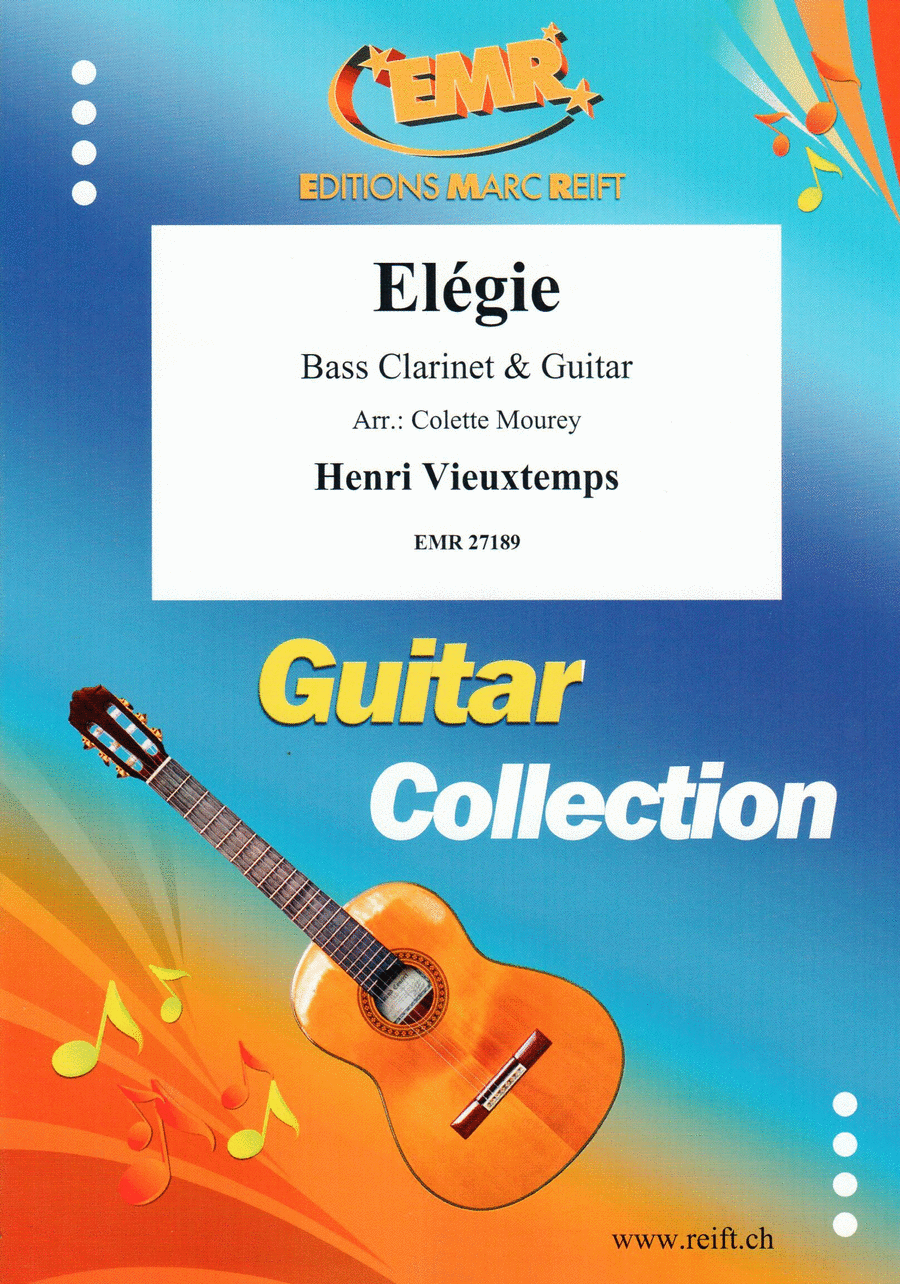 Elegie Bass Clarinet scores gallery preview page 1