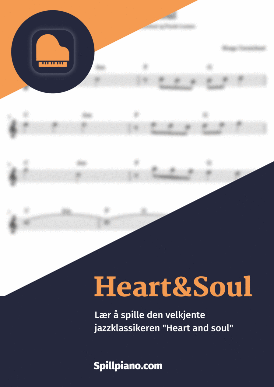 Heart And Soul Easy Piano scores gallery preview page 1