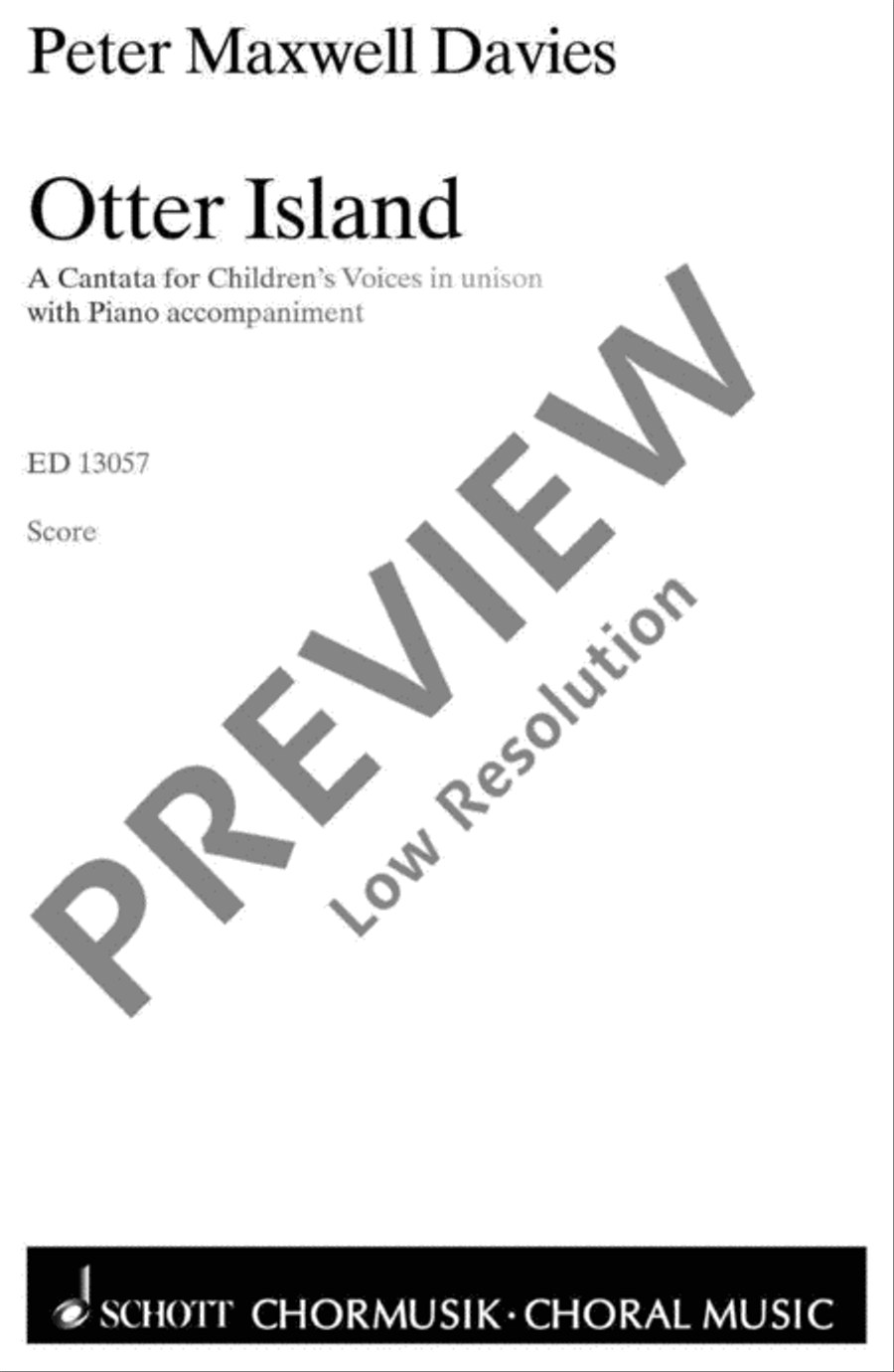 Otter Island Children's Choir scores gallery preview page 2