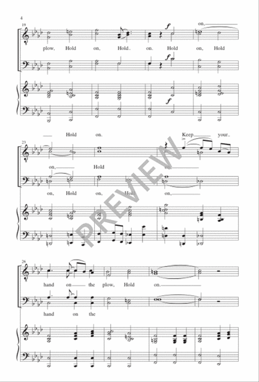 Hold On - TTBB edition Hold On - TTBB edition TTBB scores gallery preview page 5
