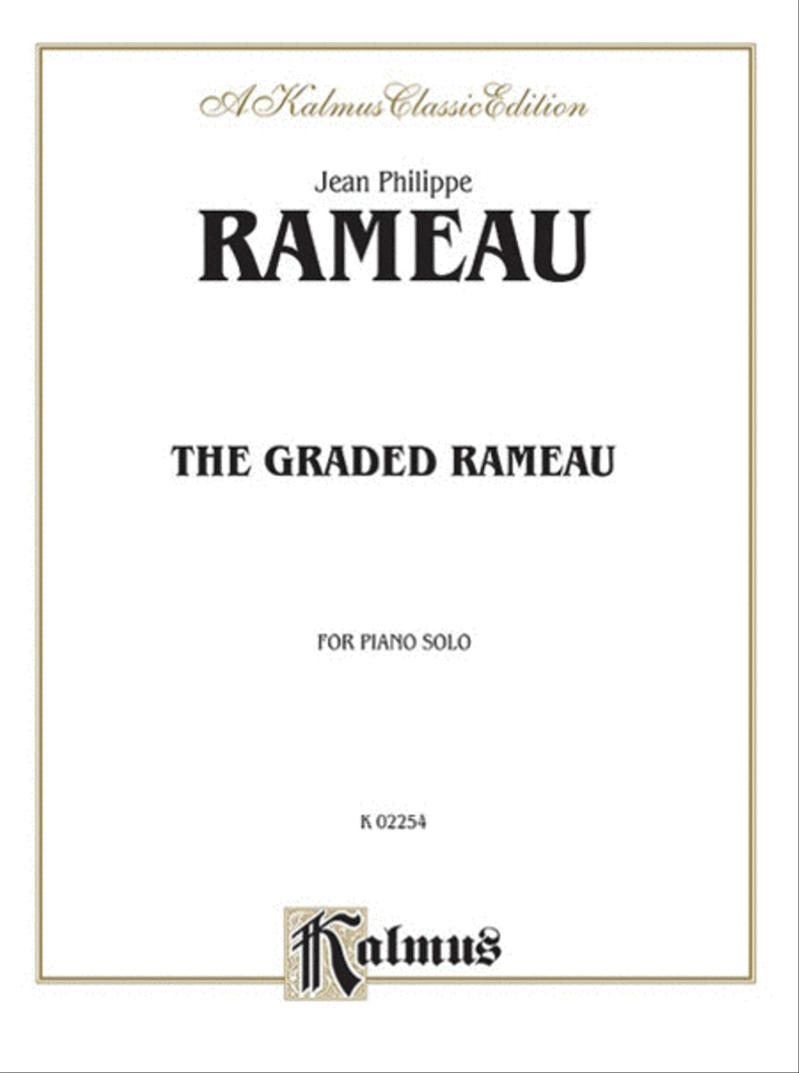 The Graded Rameau The Graded Rameau Piano Solo scores gallery preview page 1