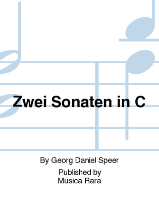 Book cover for 2 Sonatas in C