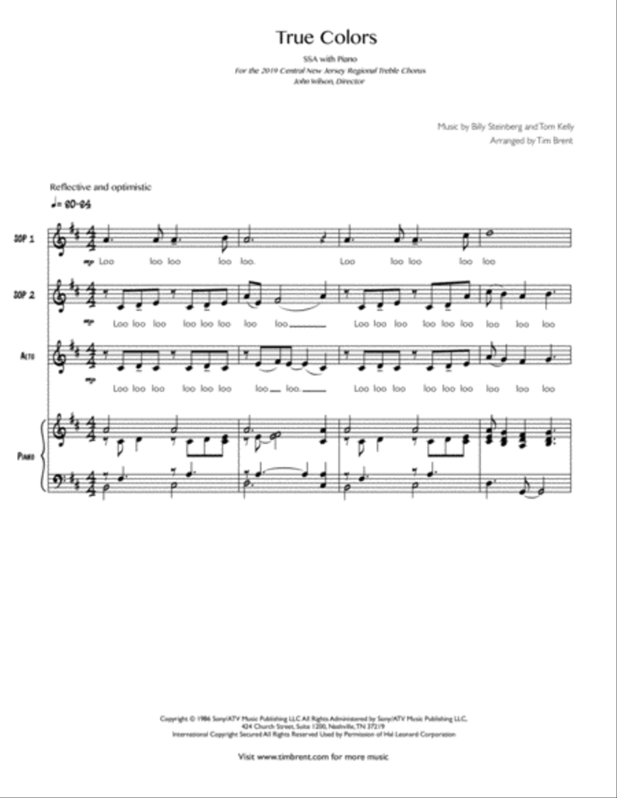 True Colors SSA scores gallery preview page 3