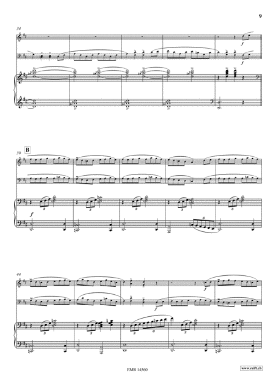 Irish Concertino Piano Trio scores gallery preview page 9