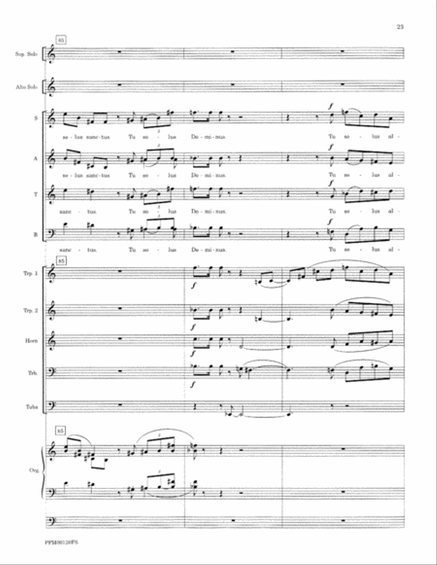 Transfiguration: An Ecumenical Mass - Full Score Divisi scores gallery preview page 26