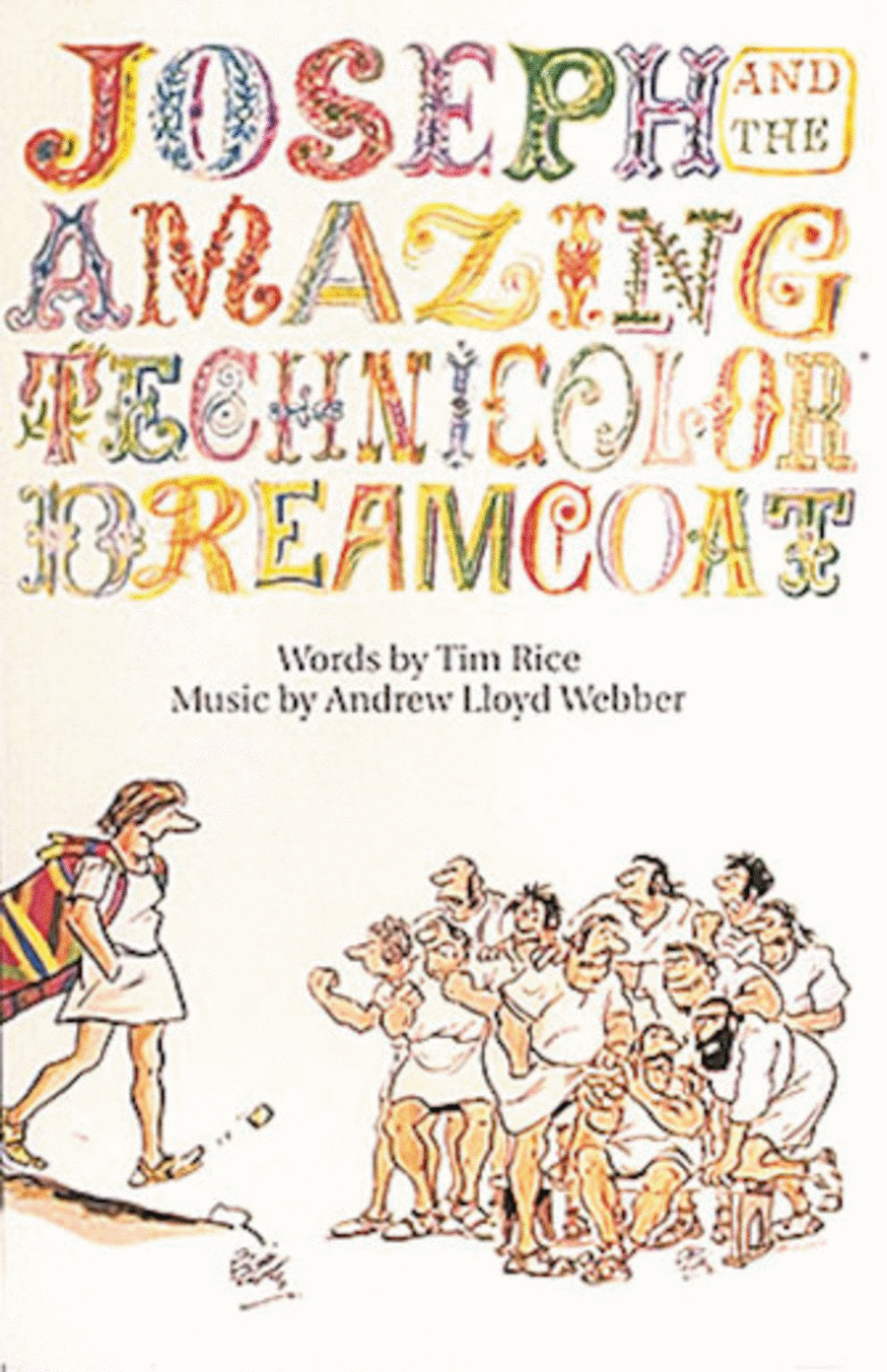 Joseph and the Amazing Technicolor Dreamcoat Voice scores gallery preview page 1