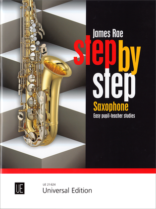 Book cover for Step by Step Saxophone