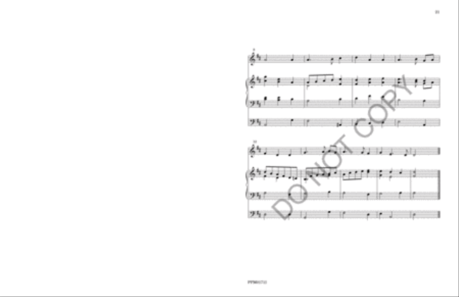 Twenty-five Organ Accompniments for Unison Hymn Singing Unison Choir scores gallery preview page 24