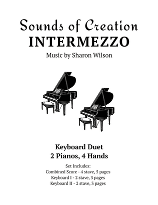 Sounds of Creation - Intermezzo (Keyboard Duet, 2 pianos, 4 hands)