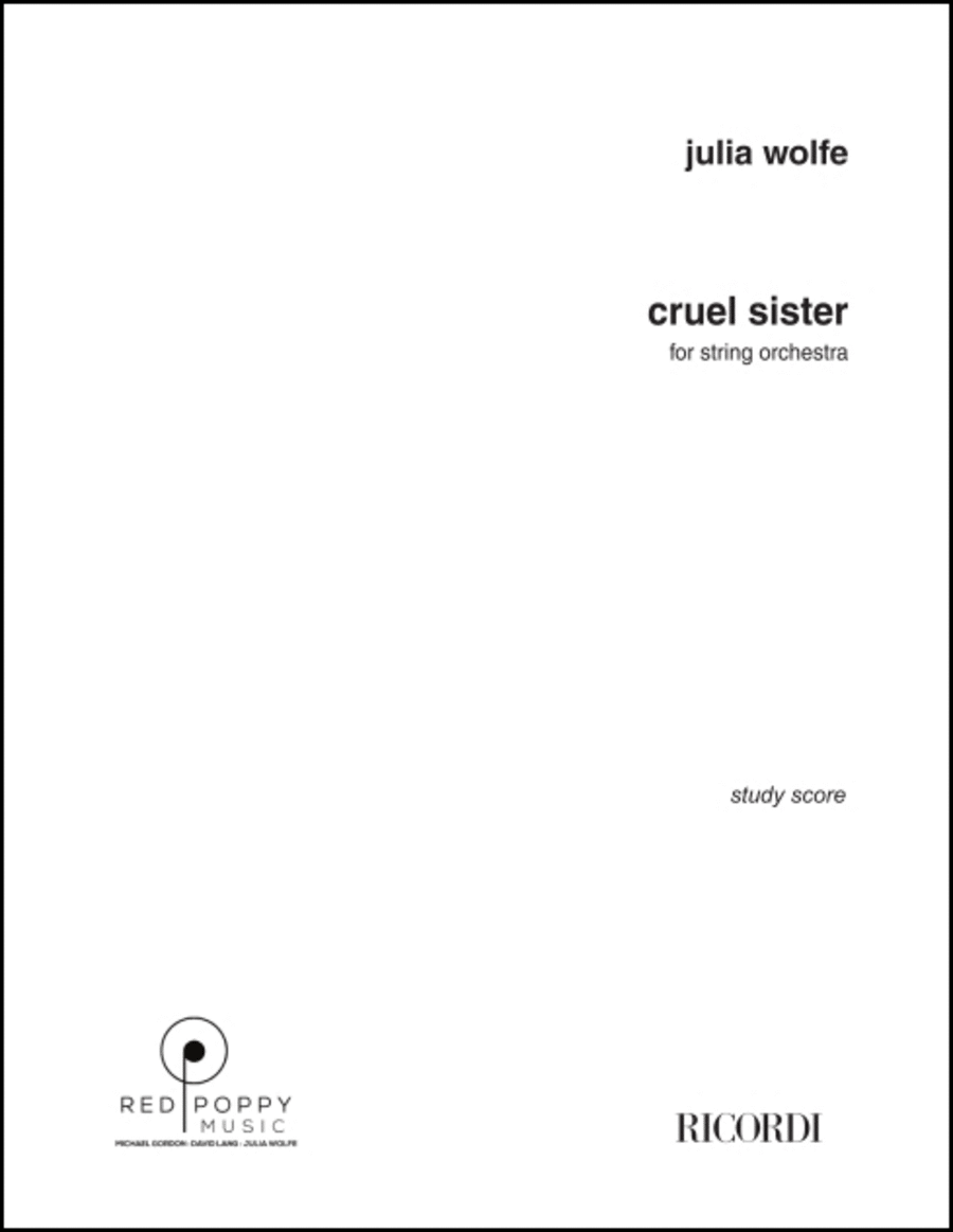 Cruel Sister (study score) Set of Parts scores gallery preview page 1