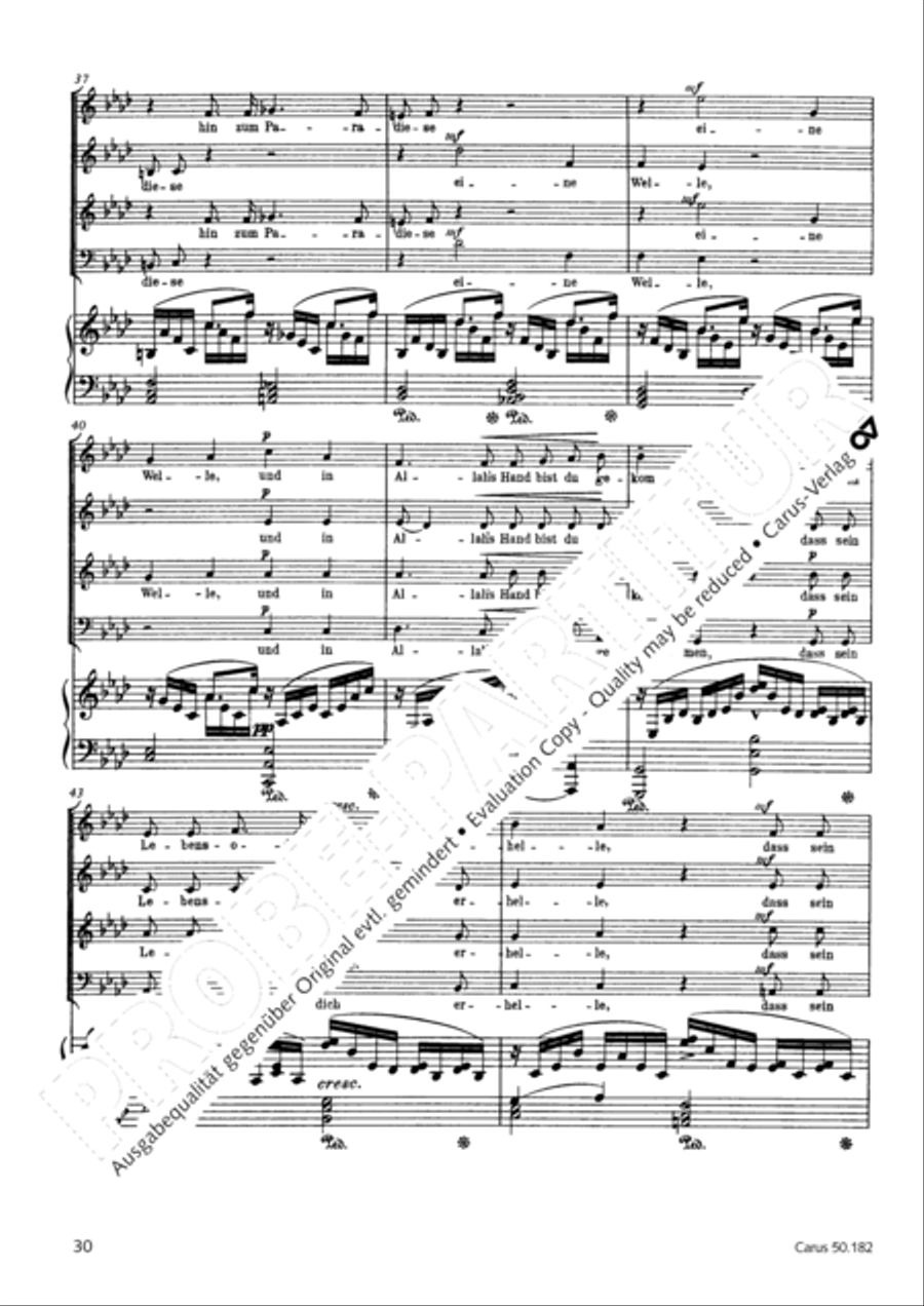 Vom Goldenen Horn 4-Part scores gallery preview page 33