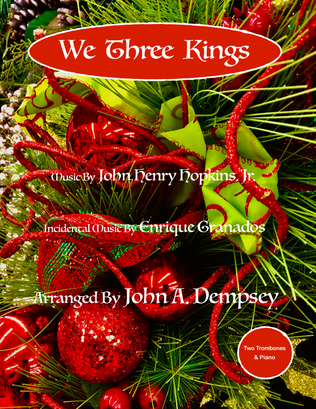 We Three Kings (Trio for Two Trombones and Piano)