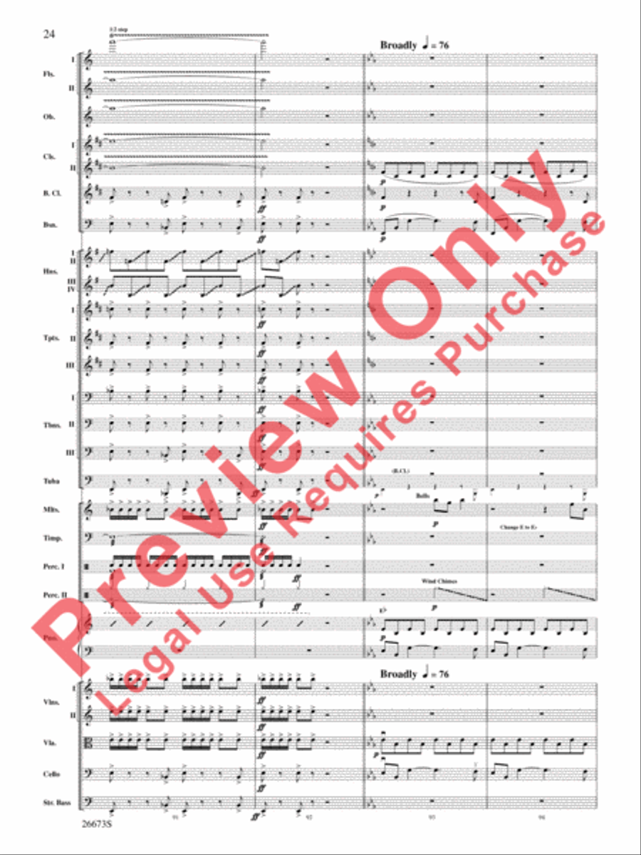 Superman Returns, Concert Selections from Full Orchestra scores gallery preview page 25