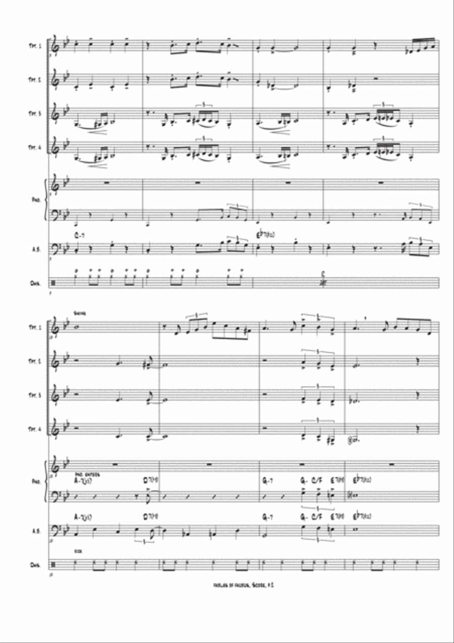 Fables Of Faubus Fables Of Faubus Small Ensemble scores gallery preview page 4