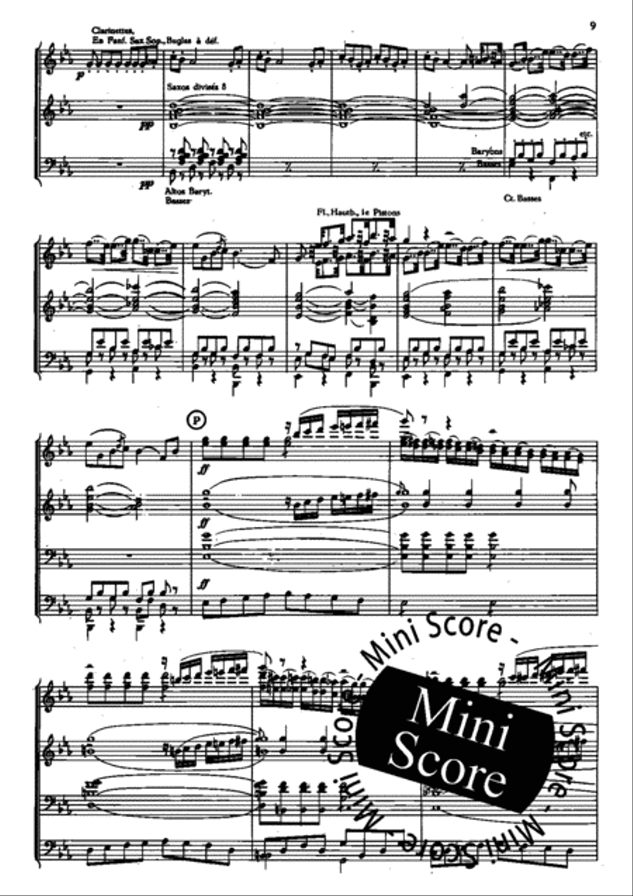 Les Diamants de la Couronne Concert Band scores gallery preview page 12
