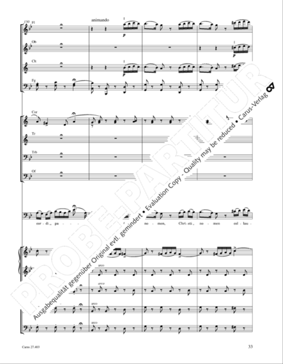 Mottetto per San Paolino Mottetto per San Paolino 4-Part scores gallery preview page 34