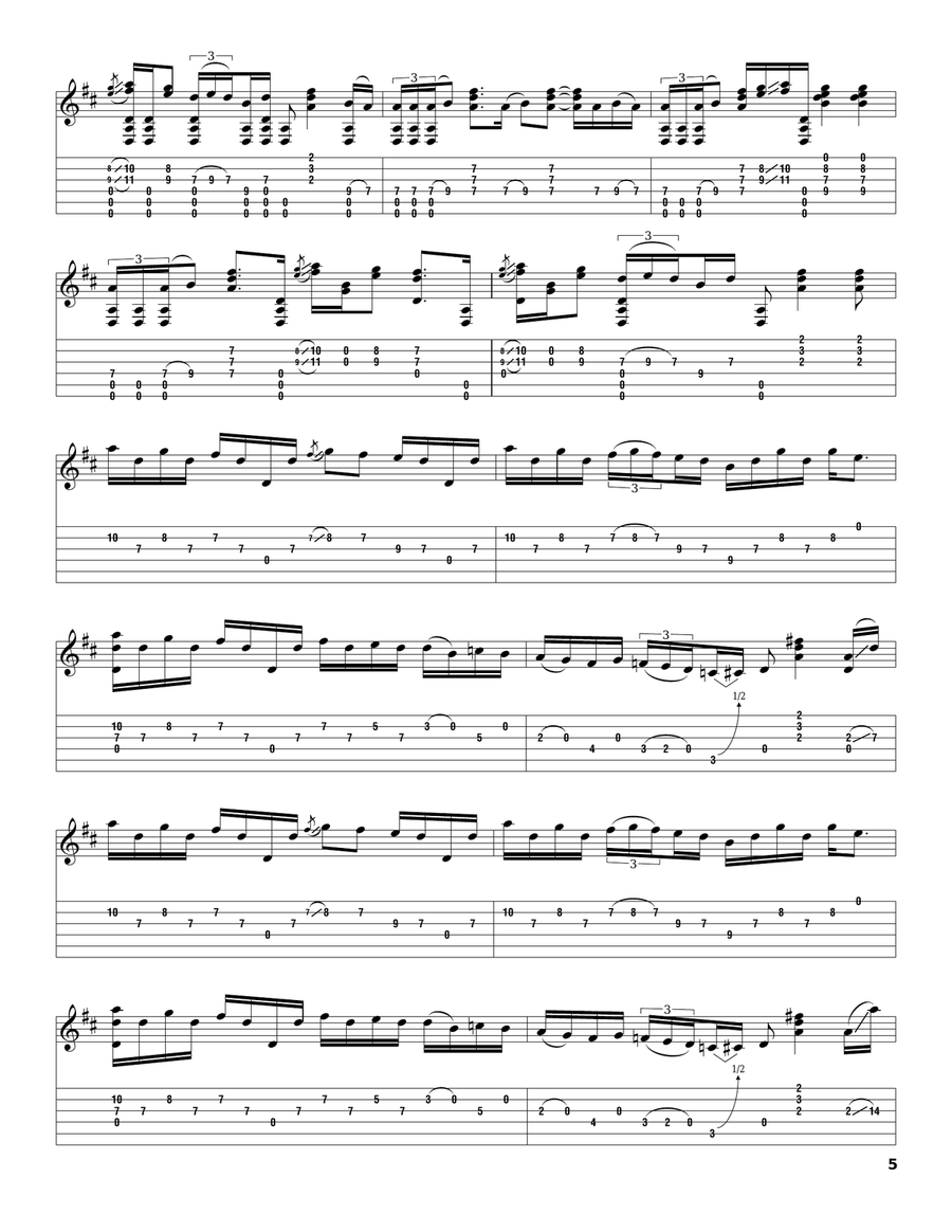 Angeline The Baker Angeline The Baker Acoustic Guitar scores gallery preview page 5