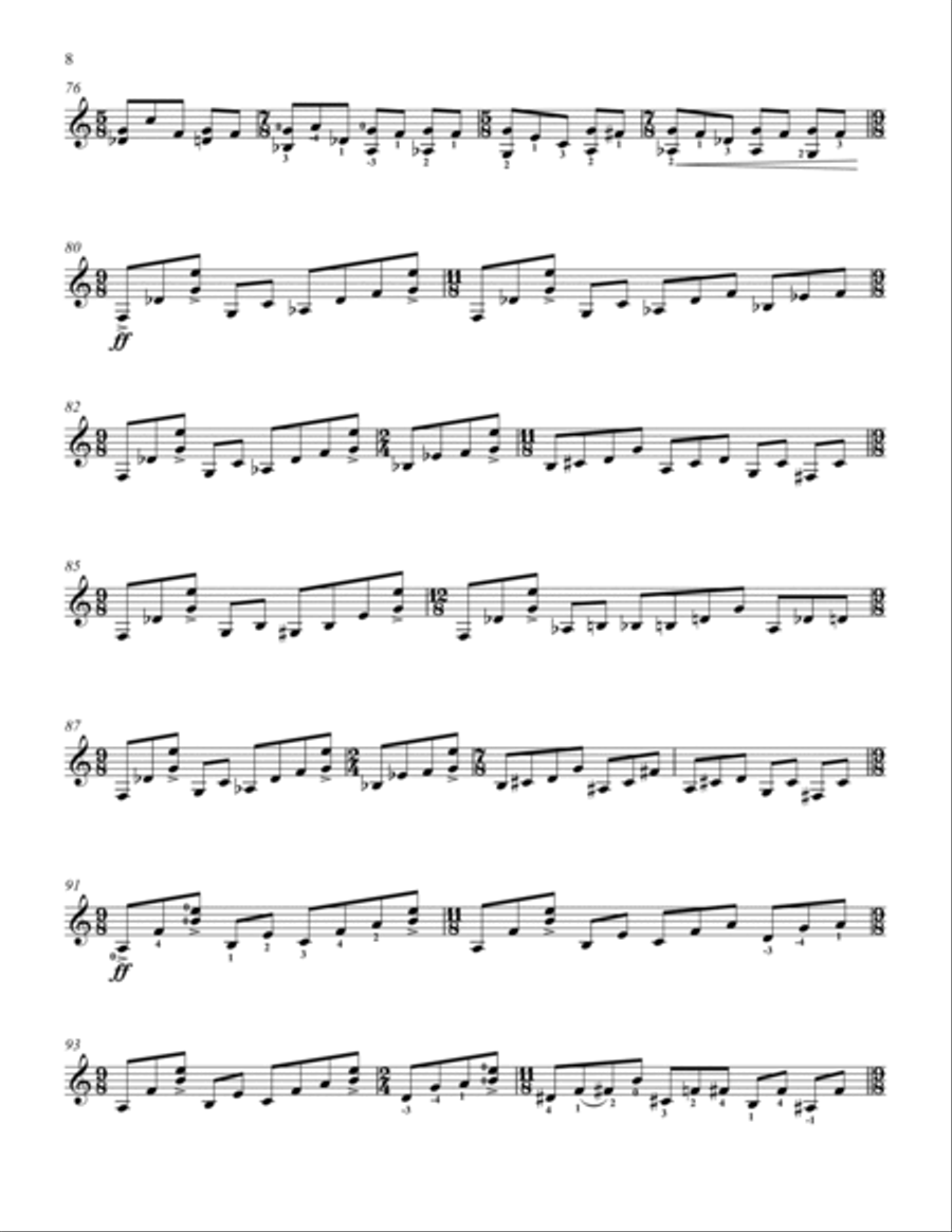 Four Paths Of Light School and Community scores gallery preview page 4