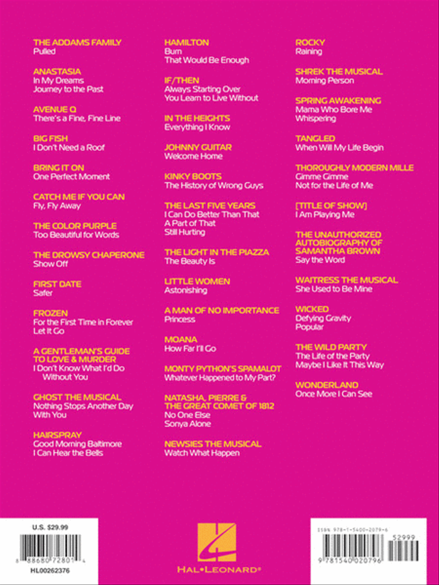 21st Century Musical Theatre: Women's Edition – 3rd Edition Voice scores gallery preview page 8