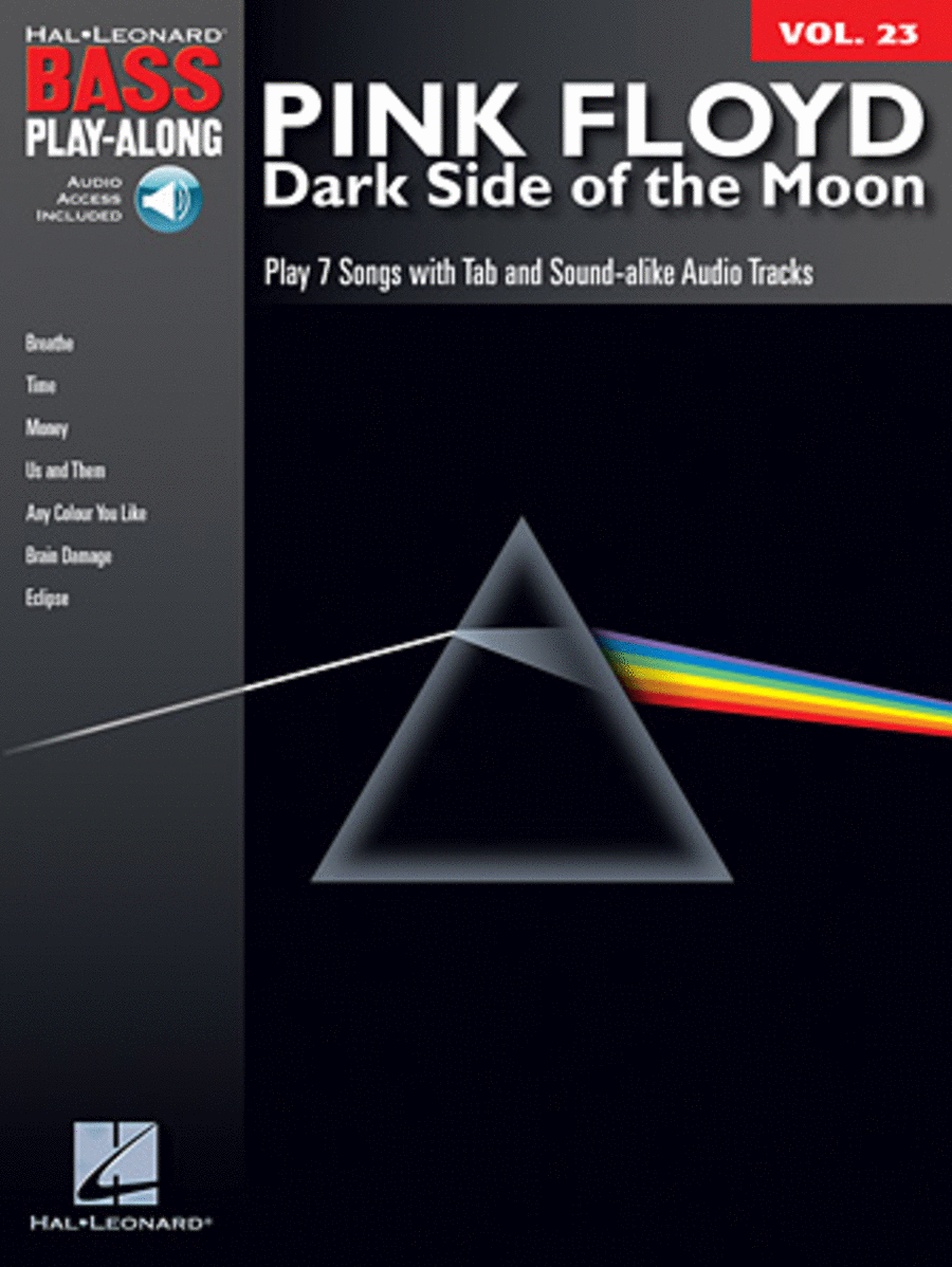 Pink Floyd - Dark Side of the Moon (Bass Play-Along Volume 23)