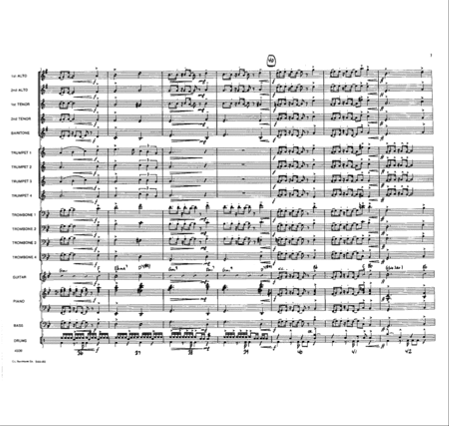 Aftershock Aftershock Jazz Ensemble scores gallery preview page 7