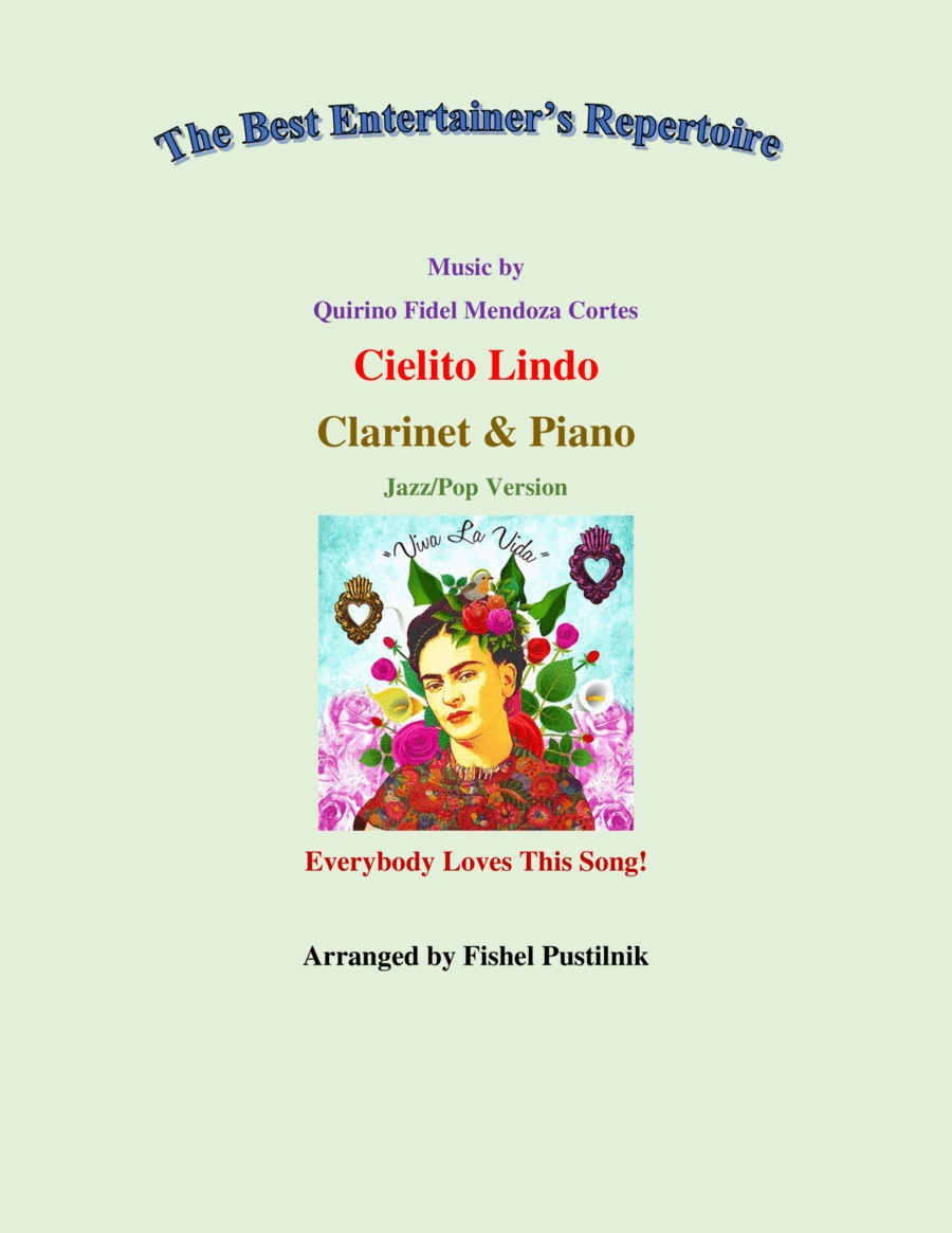 Cielito Lindo Clarinet Solo scores gallery preview page 1