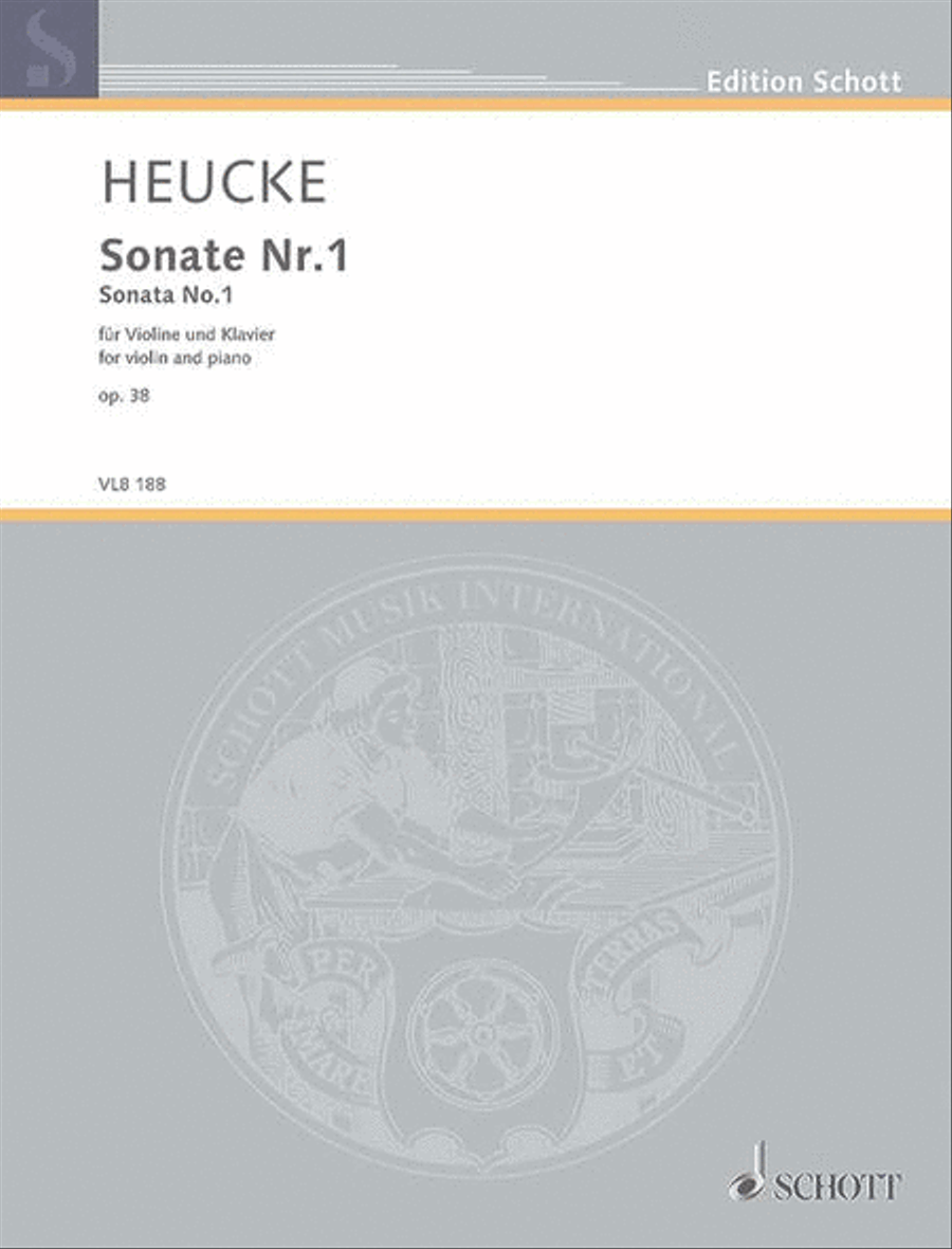 Sonate No. 1 Violin Solo scores gallery preview page 1